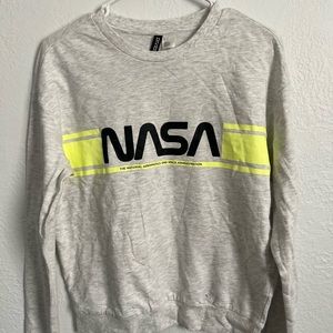 NASA Sweatshirt but is on the thin side